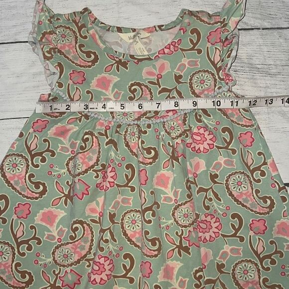 Matilda Jane Clothing MJ Growing Season Pearl Dress Happy and Free Paisley sz 6 - Picture 4 of 6